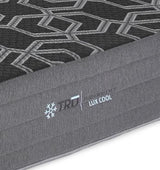 Md 12" smooth top hybrid medium plush mattress