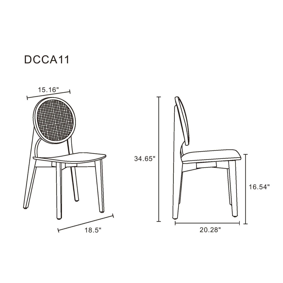 Versailles - Dining Chair (Set of 2)