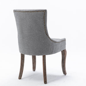 Ultra - Side Dining Chair, Nail Head (Set of 2)