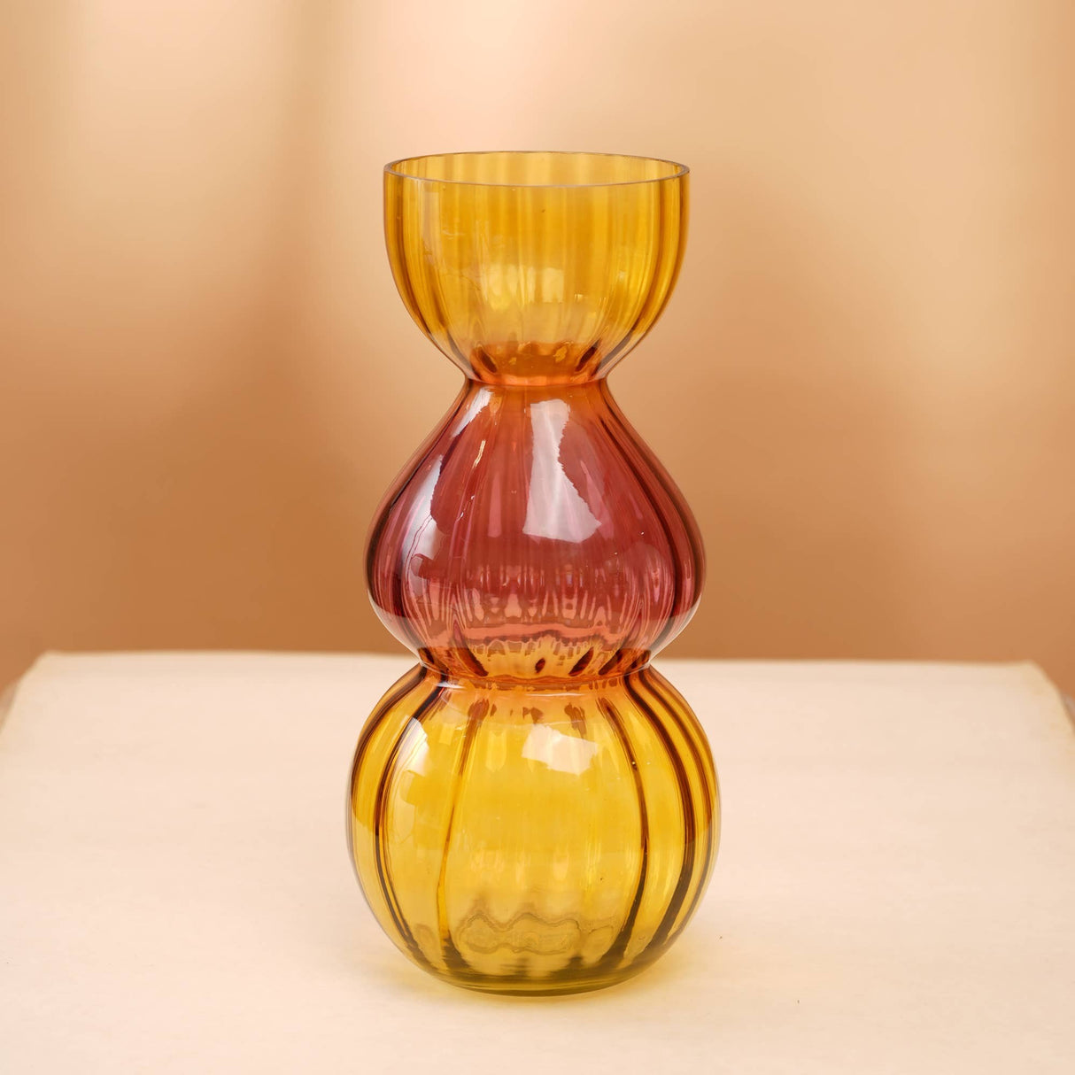 Decorative-Gleaming-Bubble-Vase-6.5X14'-