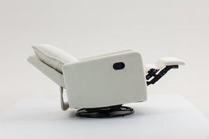 Short Plush Manual Button Armchair Sofa