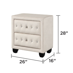 Sophia - Upholstered Bedroom Set