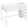 Loft Bed With Built In Storage Wardrobe And Staircase