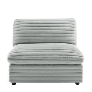 Jenny - Armless Slipper Chair - Gray