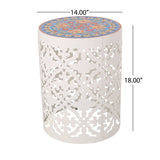Castana outdoor side table