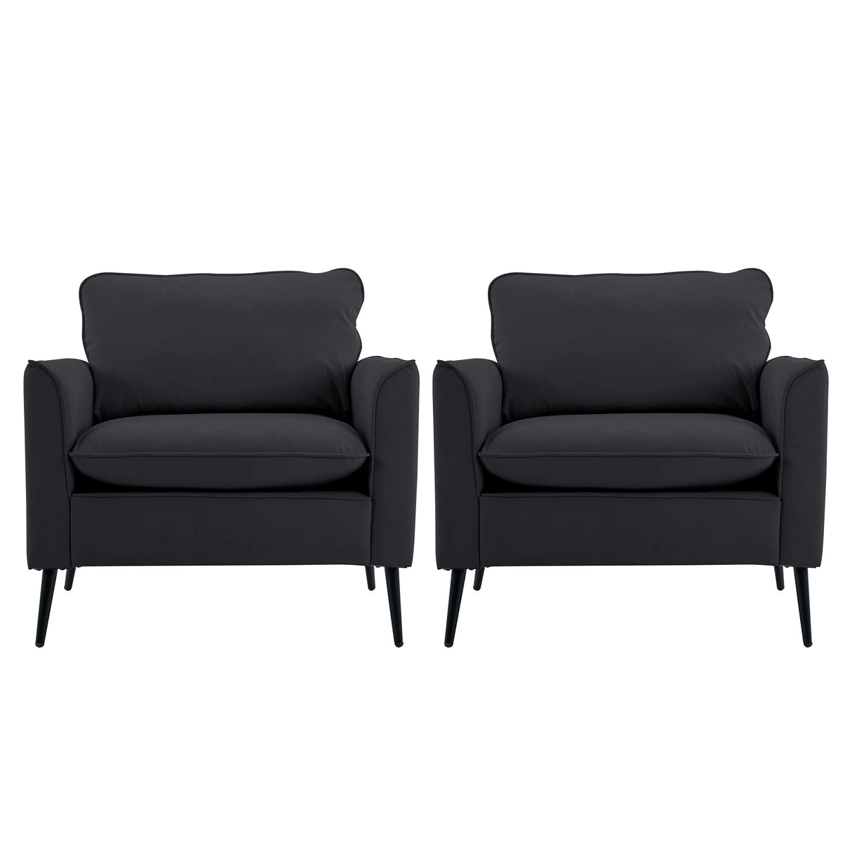 Nordic Retro Light Luxury Upholstered Sofa Chair