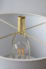 13x13x26 Marble Table Lamp