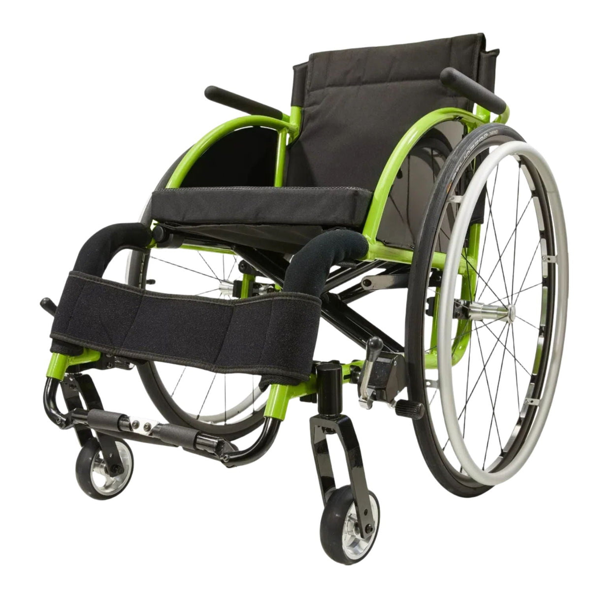 Lightweight Foldable Sport Wheelchair with 24" Tires - Aluminum