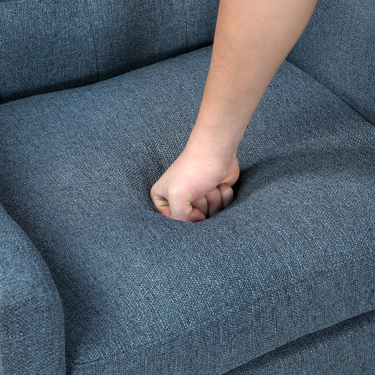 Contemporary Button Tufted Accent Chair
