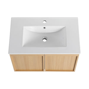 Floating Bathroom Vanity With Sink Combo