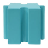 3-Piece Artistic Puzzle Table Set with Modular Interlocking Design