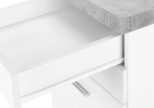 File Cabinet Rolling Mobile Storage Drawers Printer Stand For Office