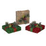 Glittering Holiday Gift Decoration -