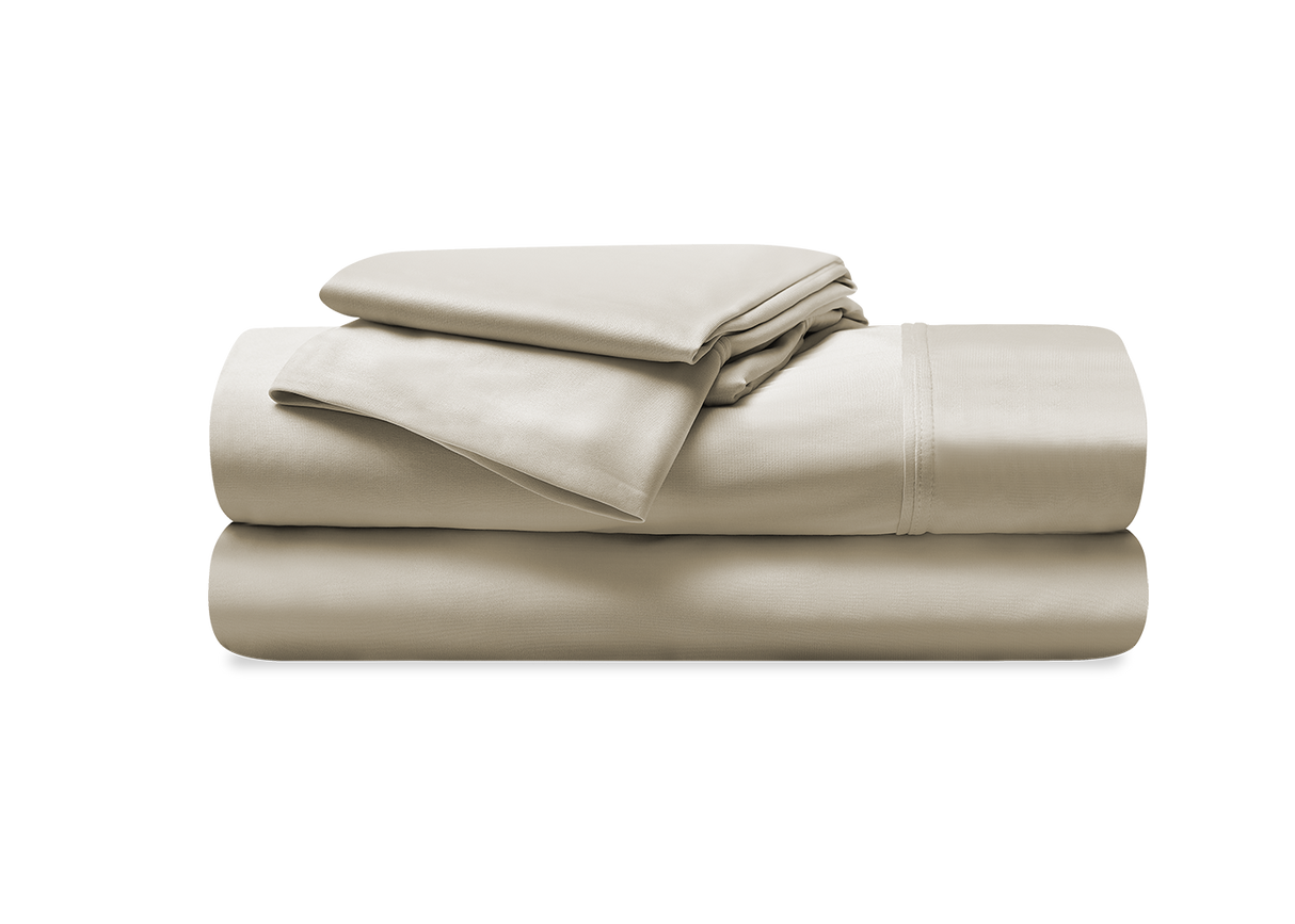 BedGear Dri-Tec Sheet Set, Beige, Twin/Twin XL