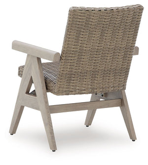 Cliff Trails - Rocking Arm Chair (Set of 2) - Beige