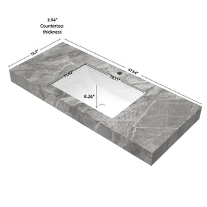 48" MURI Bathroom Sink