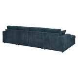 The Sara Modular Corduroy U-Shaped Sectional Sofa
