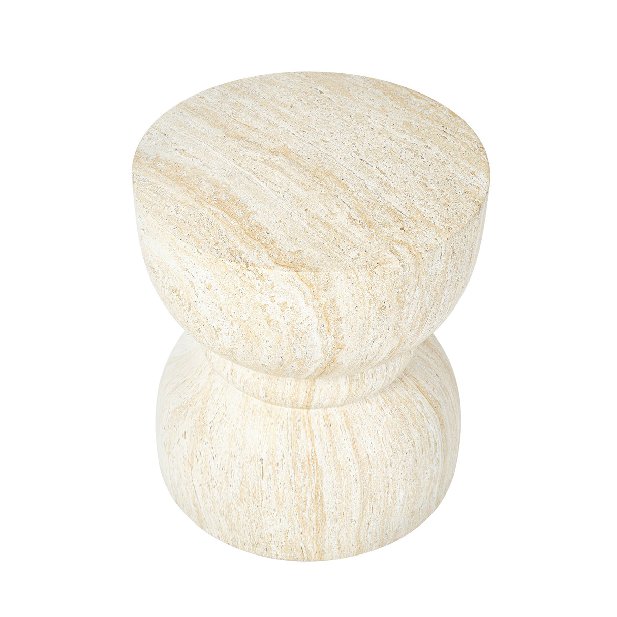 U_Style Outdoor Concrete Side Table