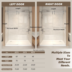Frameless Sliding Bathtub Door With Frame