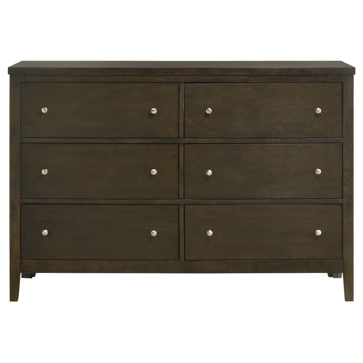 Clement - 6 Drawer Dresser Cabinet - Espresso