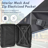Hardshell Luggage Sets 3 Pcs Spinner Suitcase with TSA Lock