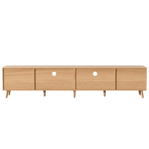 TV Stand, Media Console With Cable Management