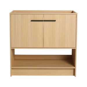 Modern Freestanding Bathroom Vanity With 2 Doors