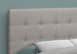 Full Size Upholstered Headboard Only, Transitional - Gray
