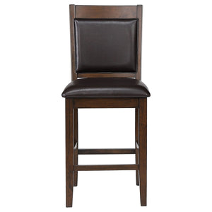 Ferrara - 5 Piece Counter Height Dining Set With Chairs - Walnut