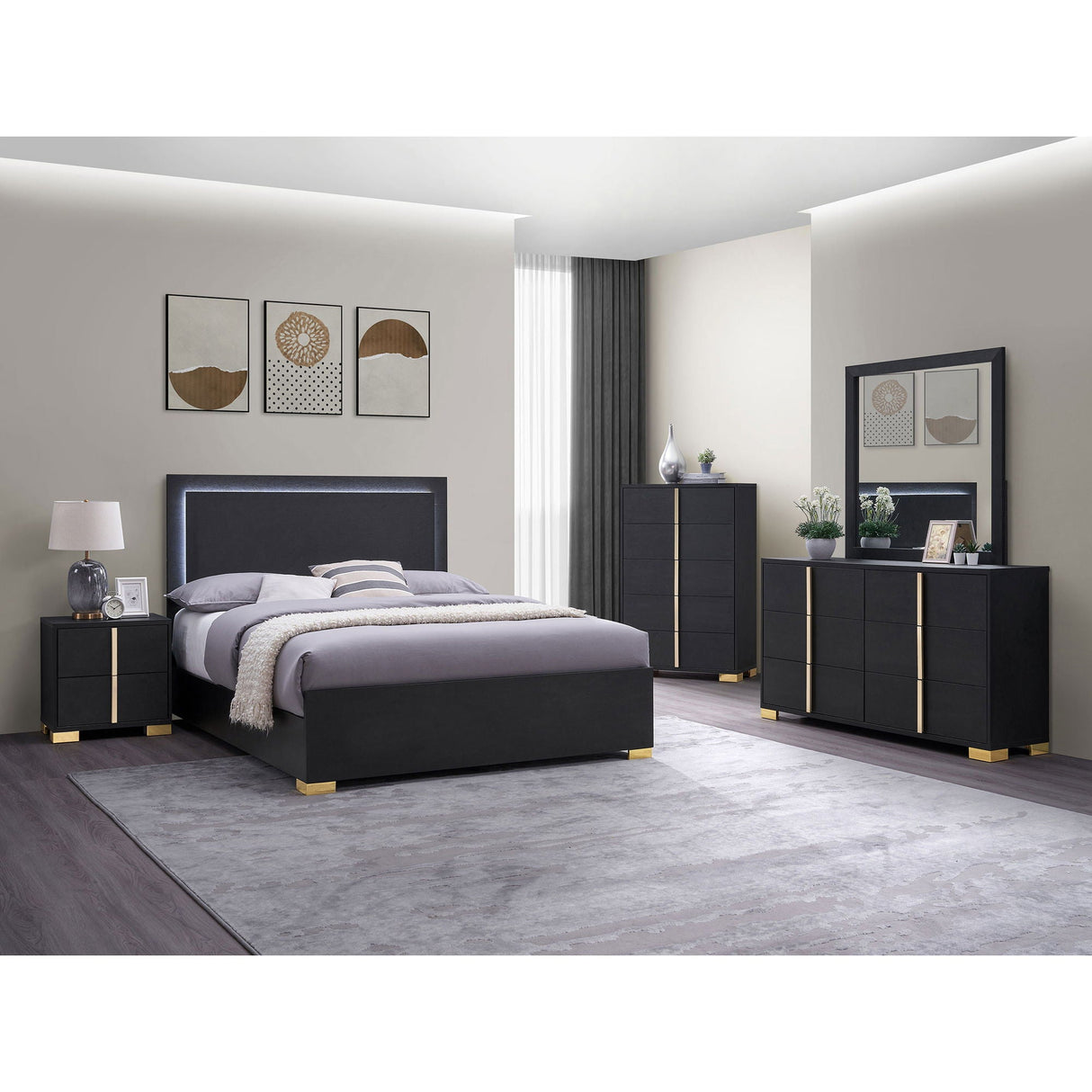 Jeremiah - 2 Drawer Nightstand