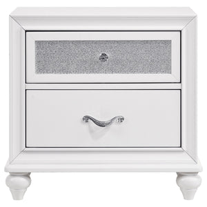 Barzini 4-piece Queen Bedroom Set White