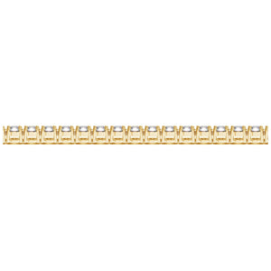 Lab Grown Round Diamond Tennis Bracelet in 14k Yellow Gold (8 cctw F/G  VS2/SI1)