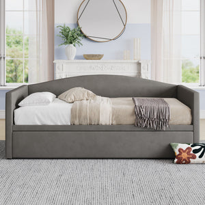 Daybed With Pop Up Trundle, Upholstered Sofa Bed