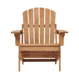 Oversize Wooden Outdoor Folding Adirondack Chair