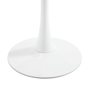 Mid-Century Tulip Table With Round Top, Pedestal Base