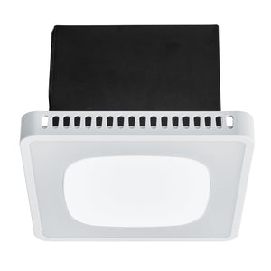 Bathroom Exhaust Fan with Seven Colors RGB Lights and Low Noise
