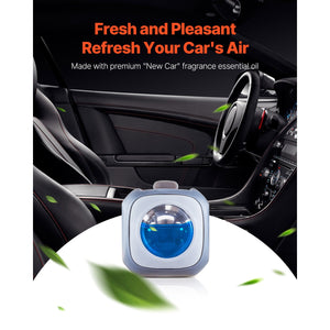 Car Air Freshener 6-Pack New Car Scent Vent Clip 4ml Each