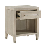 Nightstand with Charging Ports