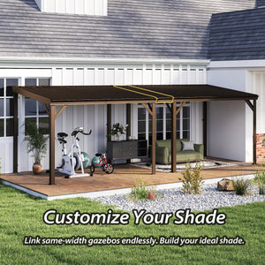 Gazebo Connector Kit for 8ft Width Wall Mounted Gazebos