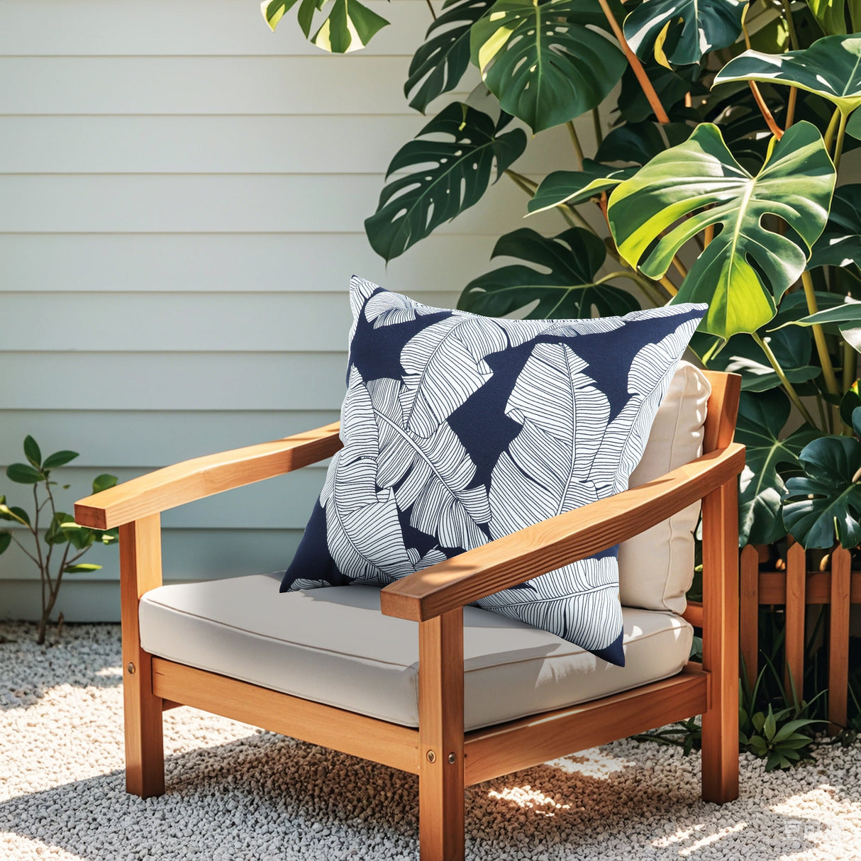2 Pack Outdoor Pillow Covers 18x18 Inch