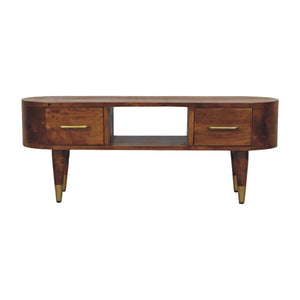 Solid Wood Valenza Media Unit