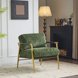Modern Accent Chair With Cushions, Cozy Seating