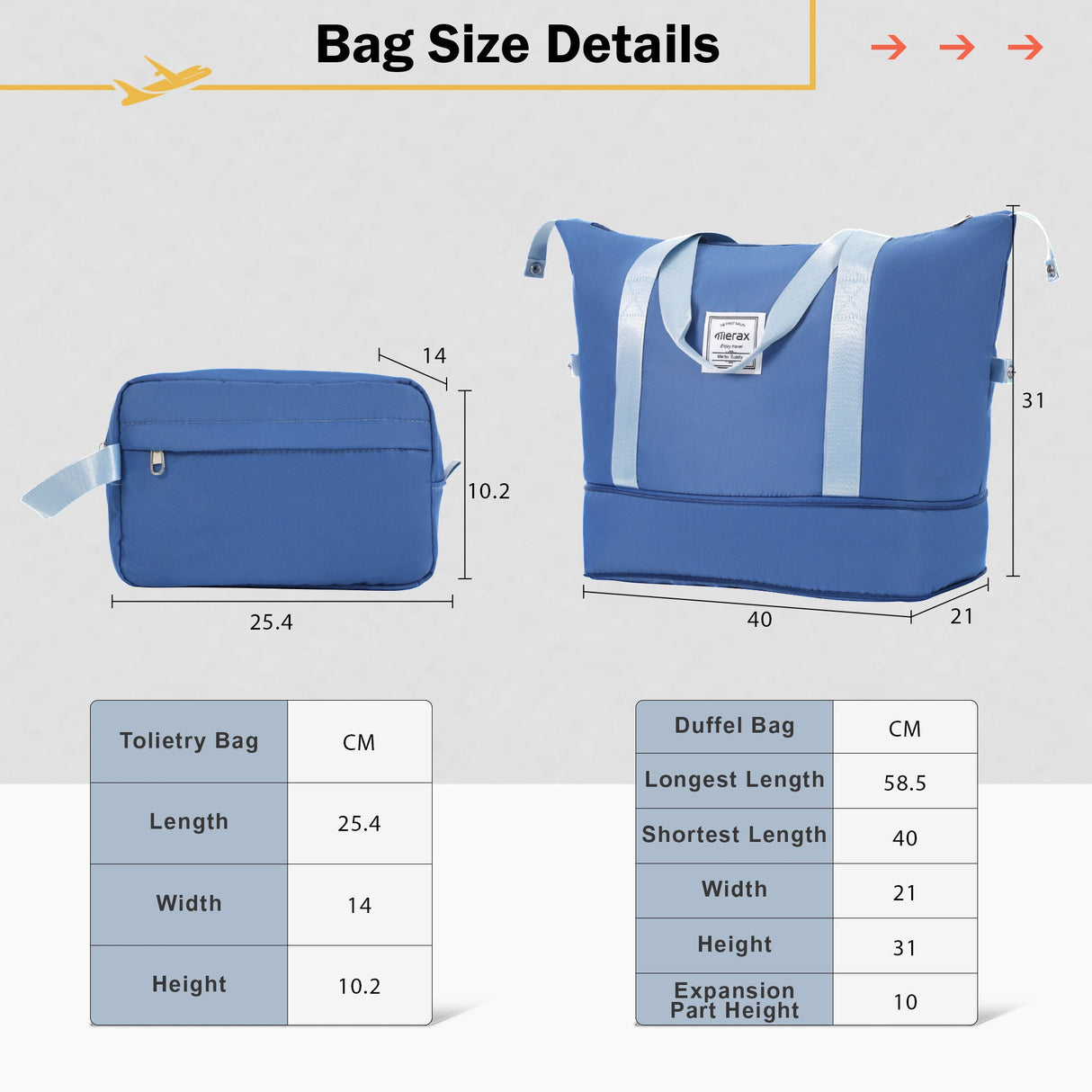2 Piece Luggage Set With Bags Expanable Spinner Wheels ABS Lightweight Suitcase With Tsa Lock 20" / 28"
