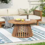 Acacia Wood Patio Coffee Table