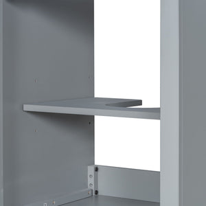 Elegant Bathroom Vanity With Ceramic Sink, Soft Close Door, Adjustable Shelf