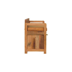 Oxford Oak-ish 2-Drawer Storage Bench