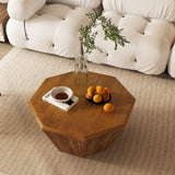 The Handcrafted Octagonal Coffee Table Set
