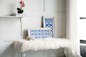 The Mariner’s Motif™ – Set of Coordinated Indigo Panels