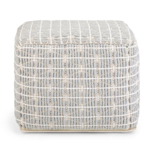Noreen - Upholstered Square Pouf
