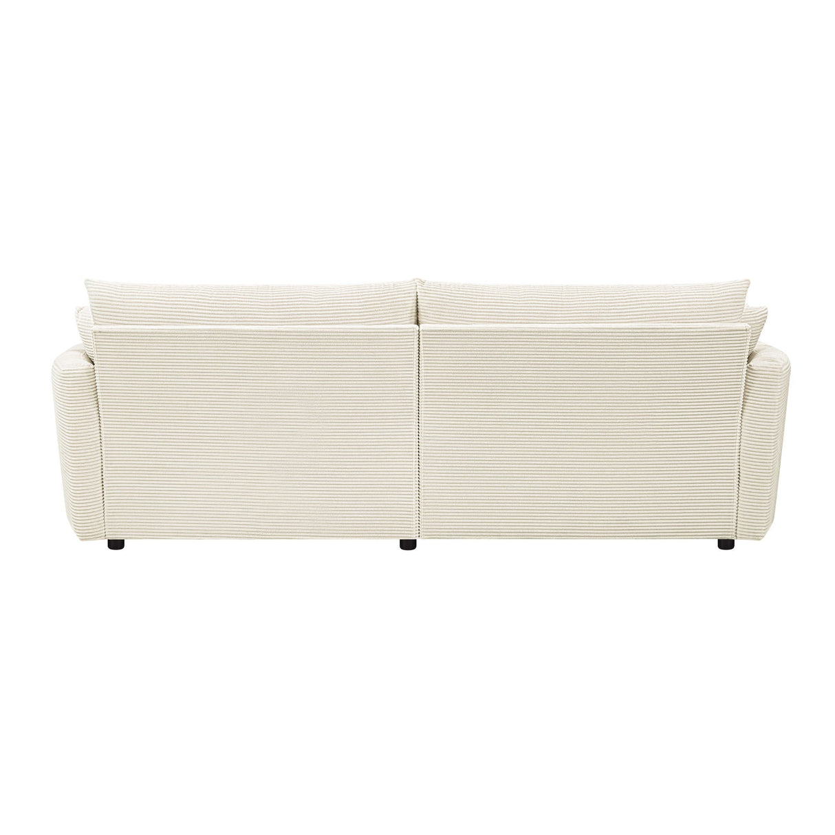 Oversized Double Chaise Lounge Sofa With USB Ports